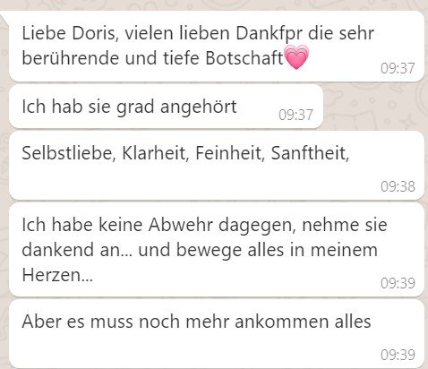 Kundenstimme Seelenbotschaft